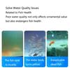 Durable 3D Aquarium Filter Sponge Anti-water High-Density Fish Tank Filter Cotton Honeycomb Bio Sponge Pad Aquarium Accessories