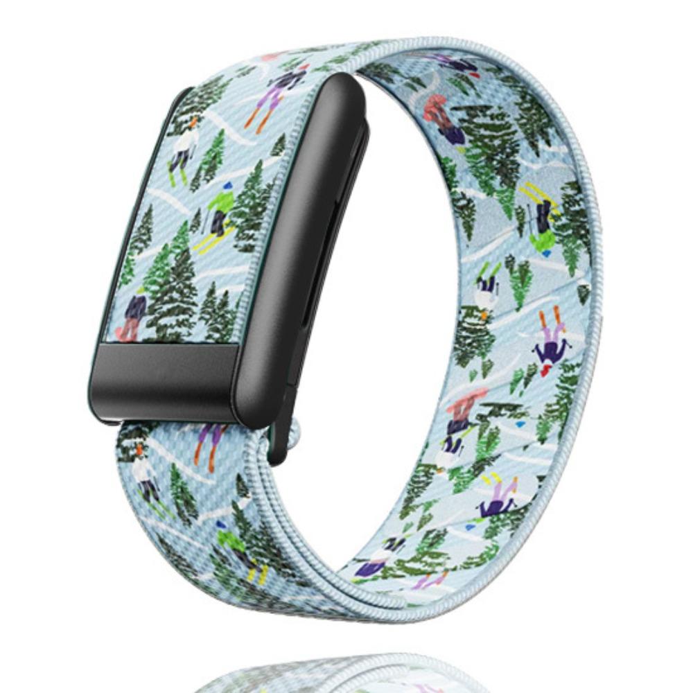 Nylon Fitness Tracker Strap Replacement Wristband for Whoop 5.0 One/Peak/Life MG Women Men