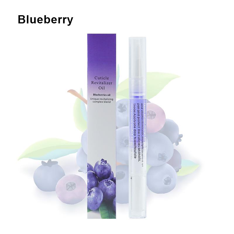 

40 шт. Масло для ногтей и кутикулы, 15 шт. Запах, питательное масло, ручка, уход за ногтями, восстанавливающее средство и средство для маникюра, набор средств по уходу за ногтями голубика