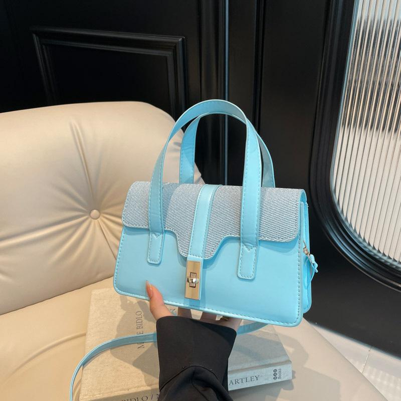 

Summer women s bag single shoulder handbag new fashion women s bag large capacity single shoulder messenger bag women s bag синий