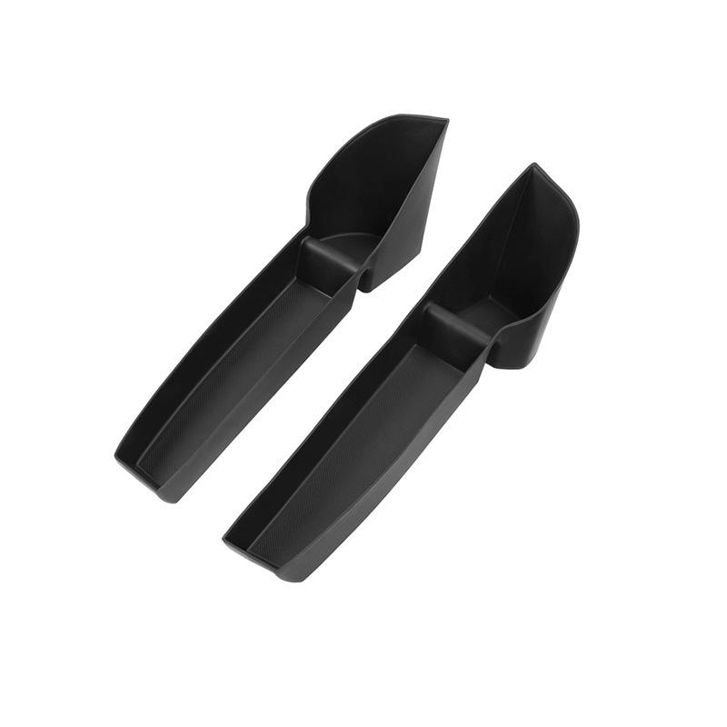 Tesla Model Y Door Storage Box - TPE Waterproof, Non-Slip, Soft Rubber Interior Organizer