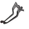 Black Brake Lever Set Slotted Brake Clutch Levers for Harley Davidson 1996-2014