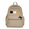 Bear Pattern Large Capacity Student Schoolbag Women's Backpack