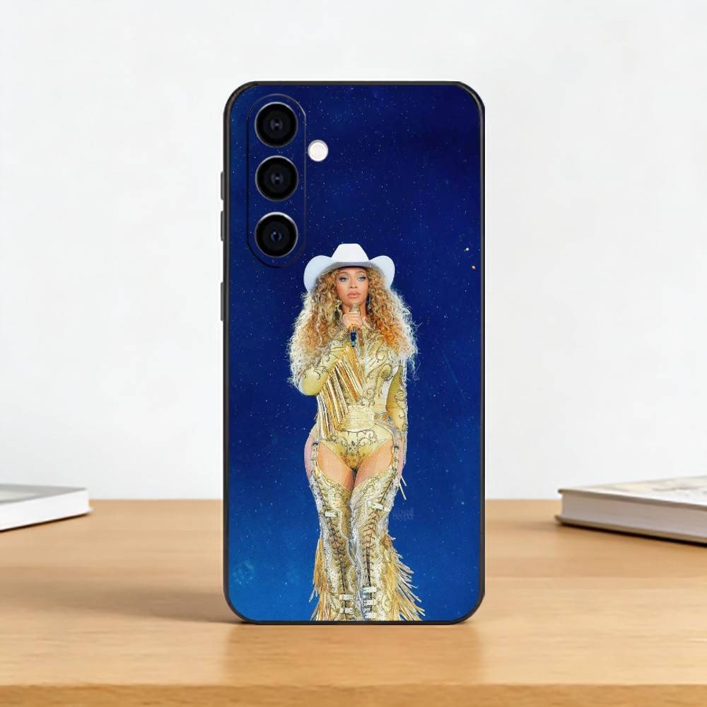 Beyoncé - Cowboy Carter Phone Case For Samsung Galaxy A73,A72,A71,A70,A53,A52,A51,Soft Silicone Black Cover