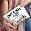 Simple Letter Funny Pattern Makeup Bag Women Handhold Bag Travel Cosmetic Storage Bag Toiletry Case Perfect Gifts For Women Girls