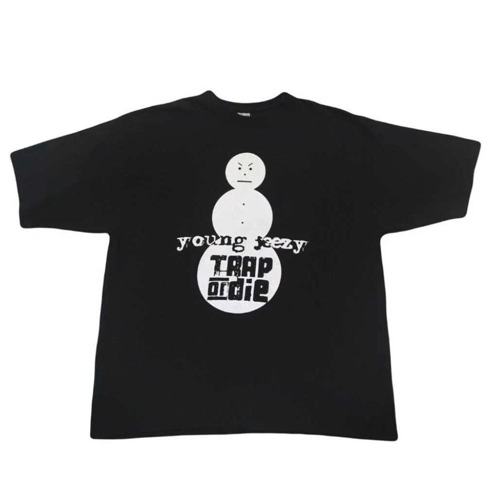 Vintage Young Jeezy ‘Trap Or Die T-Shirt Cotton For Men Women Tee S-5XL Unisex T-Shirt XXL