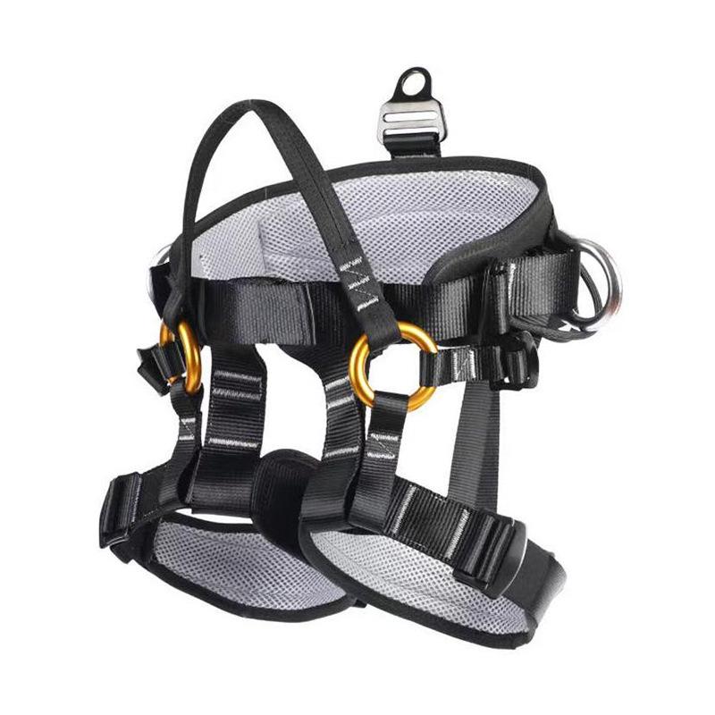 High-Altitude Climbing & Rescue Safety Harness for Construction and Tree Training жёлтый