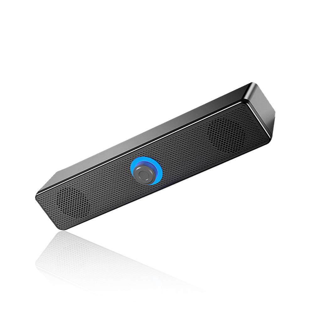Wireless Speaker Bluetooth-compatible Dual Horn Stereo Subwoofer Loudspeaker Soundbar Home Use High Volume Laptop PC