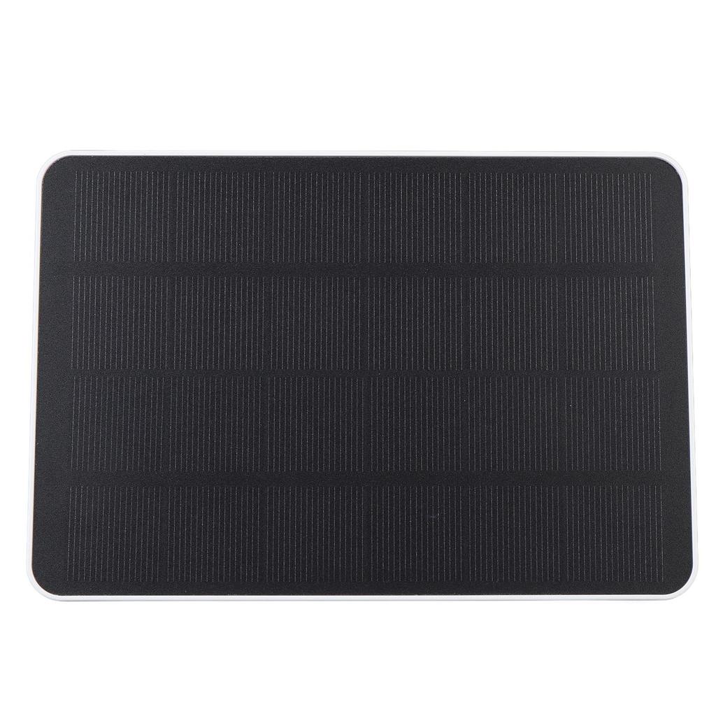 Solar Panel with 9.8ft Charging Cable 10W IP66 Rain Proof Micro USB Type C Wall Mount Solar Panel