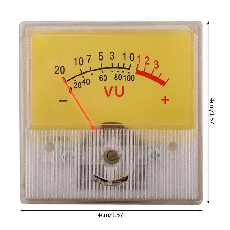 VU-Pegelmesser Langlebig Hohe Genauigkeit Exquisite Verarbeitung - Audio-Meter-Header
