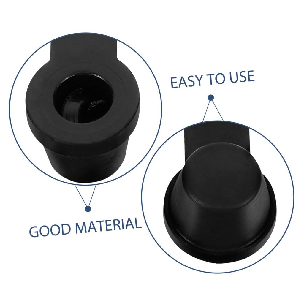 GETAJGHSD 10pcs Caliper Dust Boot Cap Brake Bleeder Cap Auto Brake Bleeder Cap