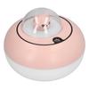 300ml LED Desk Humidifier White Pink USB Powered Mute Colorful Large Capacity Air Humidifier for Home Office