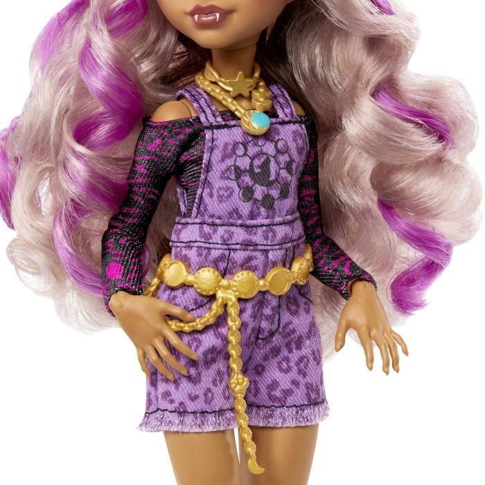 Monster high-clawdeen wolf-poupée avec animal de compagnie hhk52