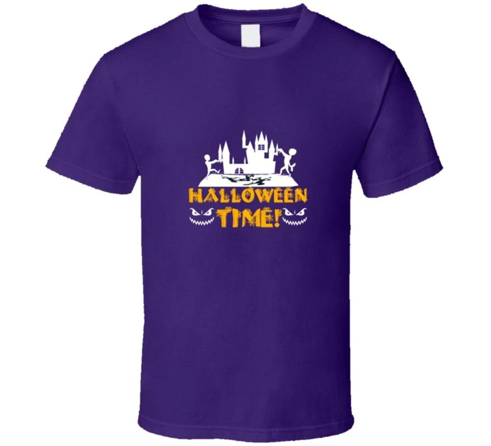 Halloween Time Gift Spooky Trick Or Treat T Shirt 2XL