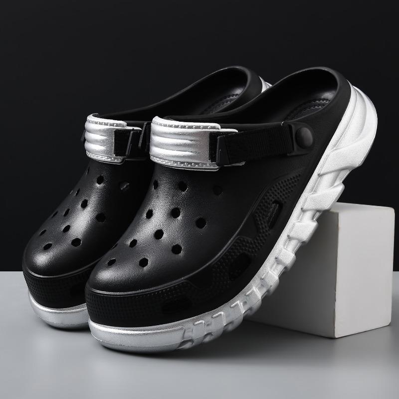 

Men s sandals are comfortable and versatile for summer travel, breathable, wear-resistant and non-slip, couples beach party straight hair 35-36