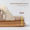New 2025 Indoor/Outdoor Non-slip Furry Cotton Slippers for Couples - Thickened Winter Edition