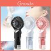 Portable Handheld Mist Fan Usb Rechargeable Mini Fan For Students Outdoor Gift