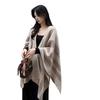 Retro Cashmere Shawl Women'S Outerwear Spring And Autumn High-End Fashion Foreign Style Wool Knitted Scarf Cape