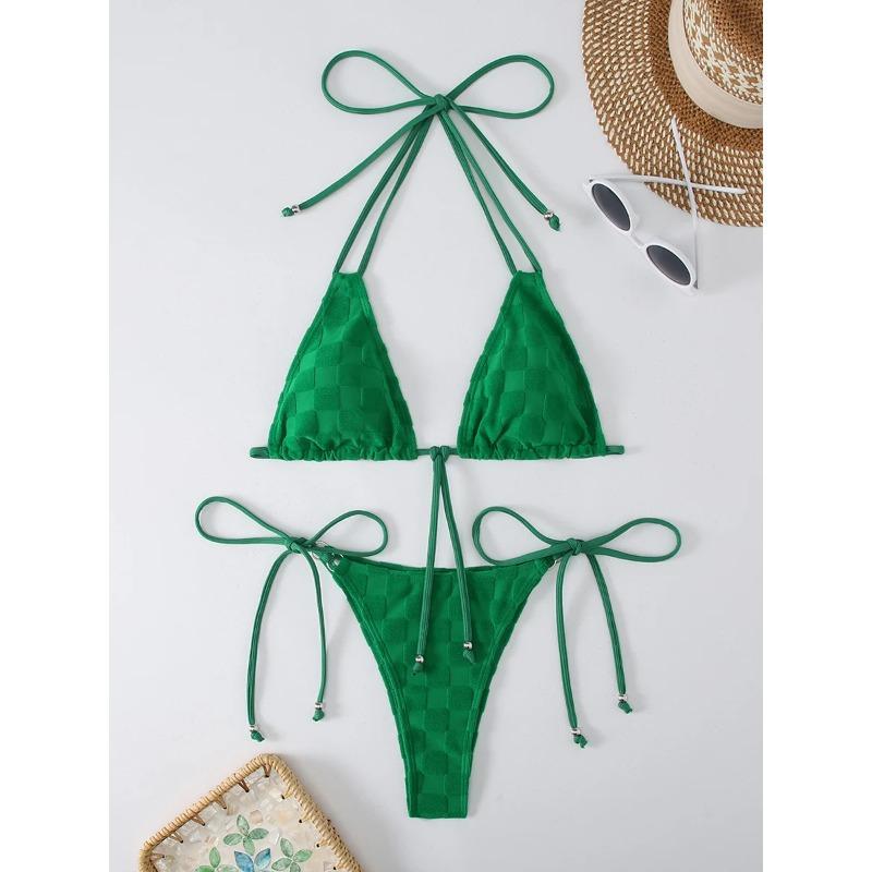 Sexy Triangle Bikini Women's Swimsuit 2026 Swimwear Micro Thong Bikinis Sets Trend Two-piece Bathing Suit for Female Beach Wear