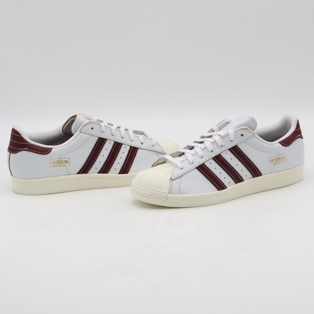 JP8529 adidas Originals Superstar 80 ADV Crystal White Shadow Red (Men's)