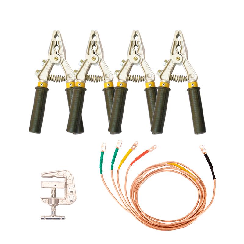 Chongtianniu 0.4kV Portable Grounding & Short-Circuit Protection Kit 16mm² 4x1m+1m leads