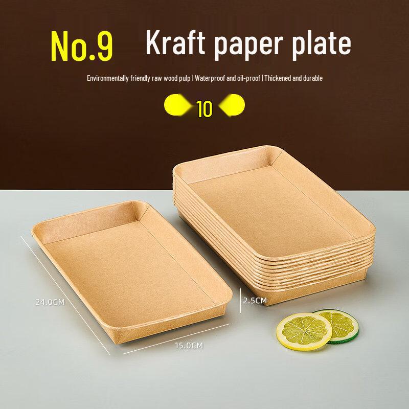 ZISIZ Disposable Birthday Snack Plate