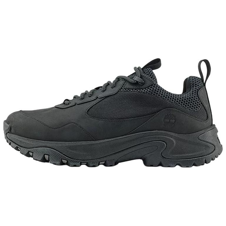 Timberland Peak Comfortable Slip-Resistant Durable Low-Top Hiking Shoes Men Hiking Shoes Black A6DWJW02