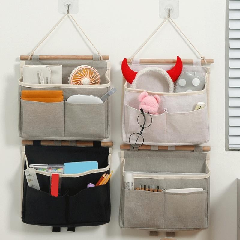 Multipurpose Hanging Storage Bag Practical and Functional Hangings Pocket Foldable Wall Organizer Closet Organisers
