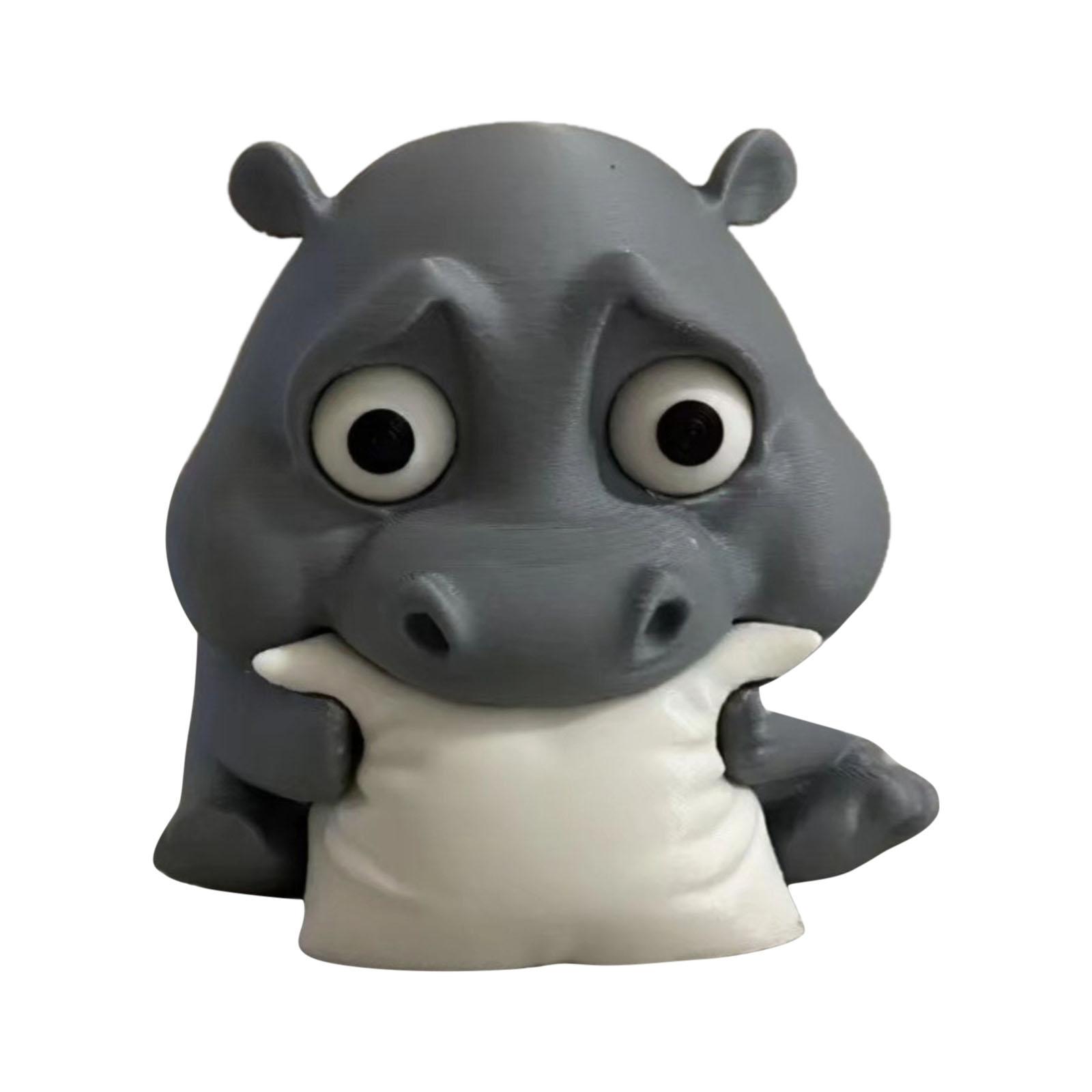 

Хэллоуин Украшение Кусающая Подушка Игрушка Бегемот Украшение One Size