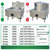 Commercial LPG Wok Stove with Iron Pot