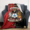 Name Custom Coventry City Print Flannel Blanket High Quality Warm Comfortable Cover for All Seasons Perfect for Gifts Home Decor