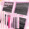 Natural Look 3D Faux Mink Lash Bond and Seal DIY Lash Extension Kit  Makeup Enhancement