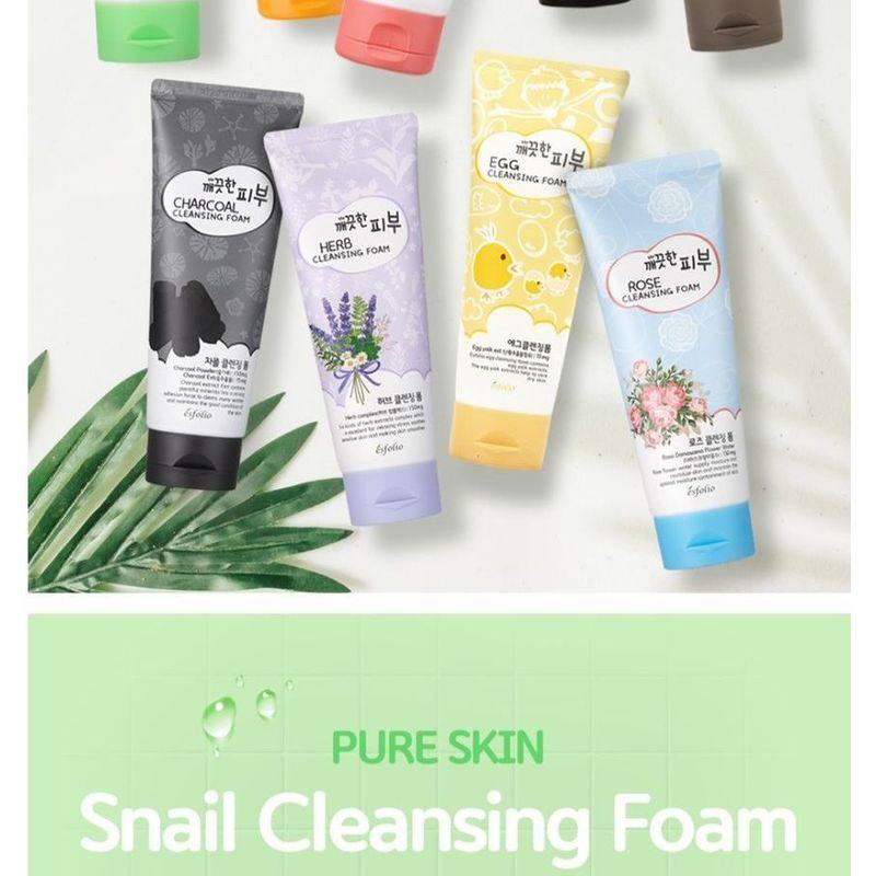 esfolio - Pure Skin Snail Cleansing Foam
