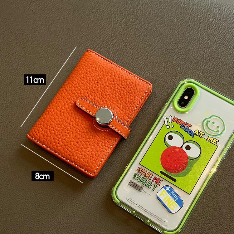 Exquisite 2025 Women's Slim Card Holder - High-Capacity Genuine Leather, Multi-Card Slots, Niche Design