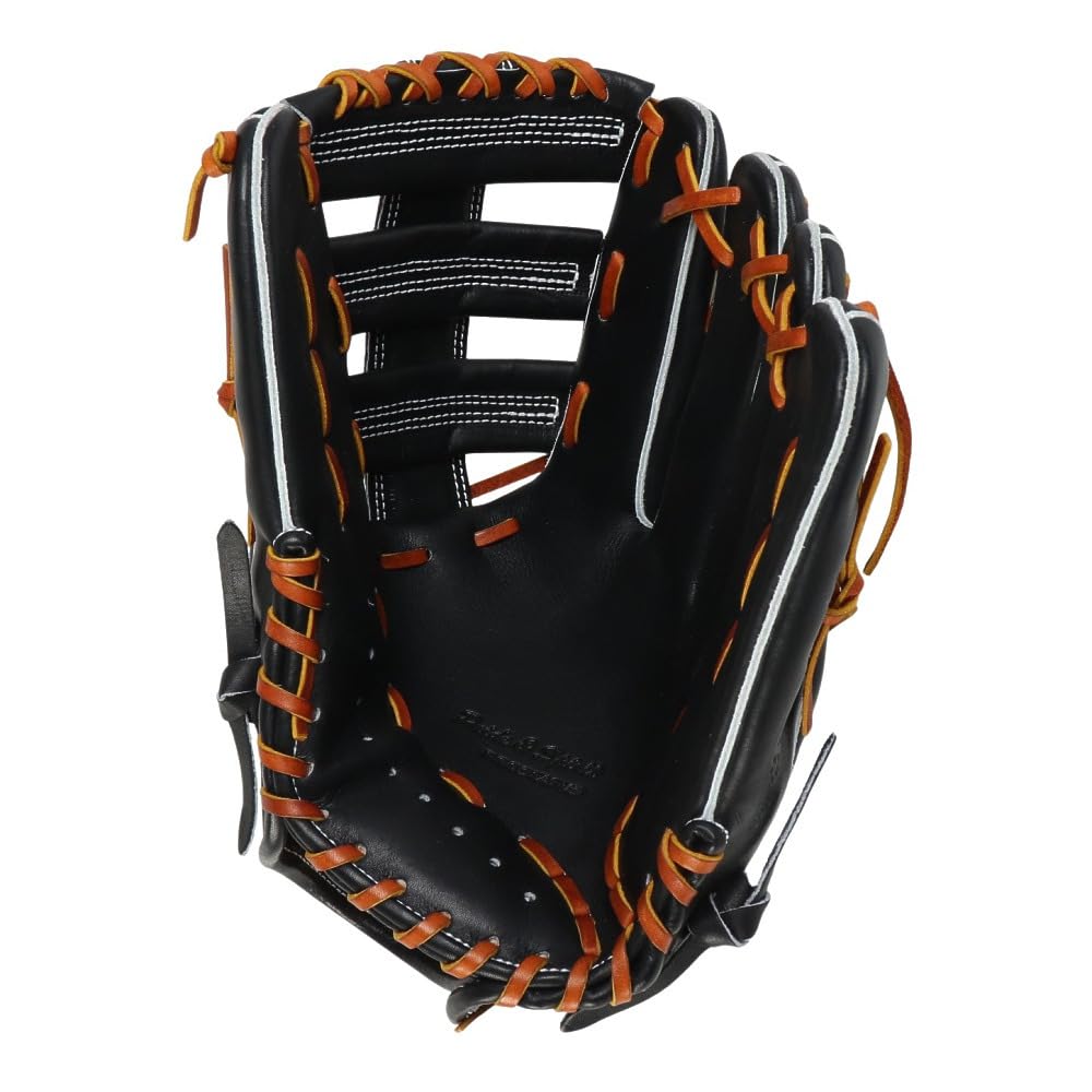 ZETT Pro Status SE B Size 8 Outfielder's Glove, Black/Oak (1936), (BRGB815SG)