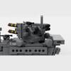 Baustein Kompatibel Mit 162358 M1256 Kurzstrecken-Luftabwehrraketen-Panzerfahrzeug Modell Zusammengebauter Baustein