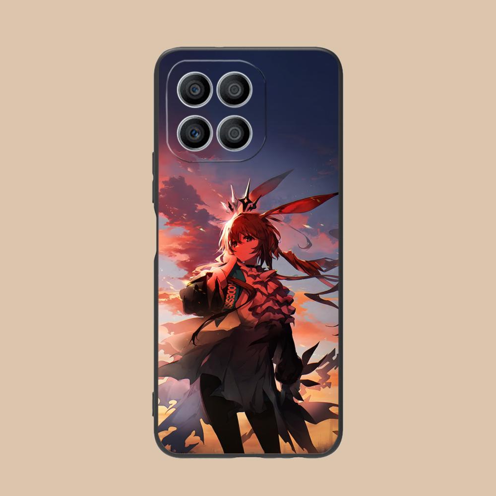 Arknights Amiya Mobile Phone Case for Honor 90 80 70 60 50 30 20 10 9 8 7 Pro S SE Lite 5G Colour Printing Protective Luxury