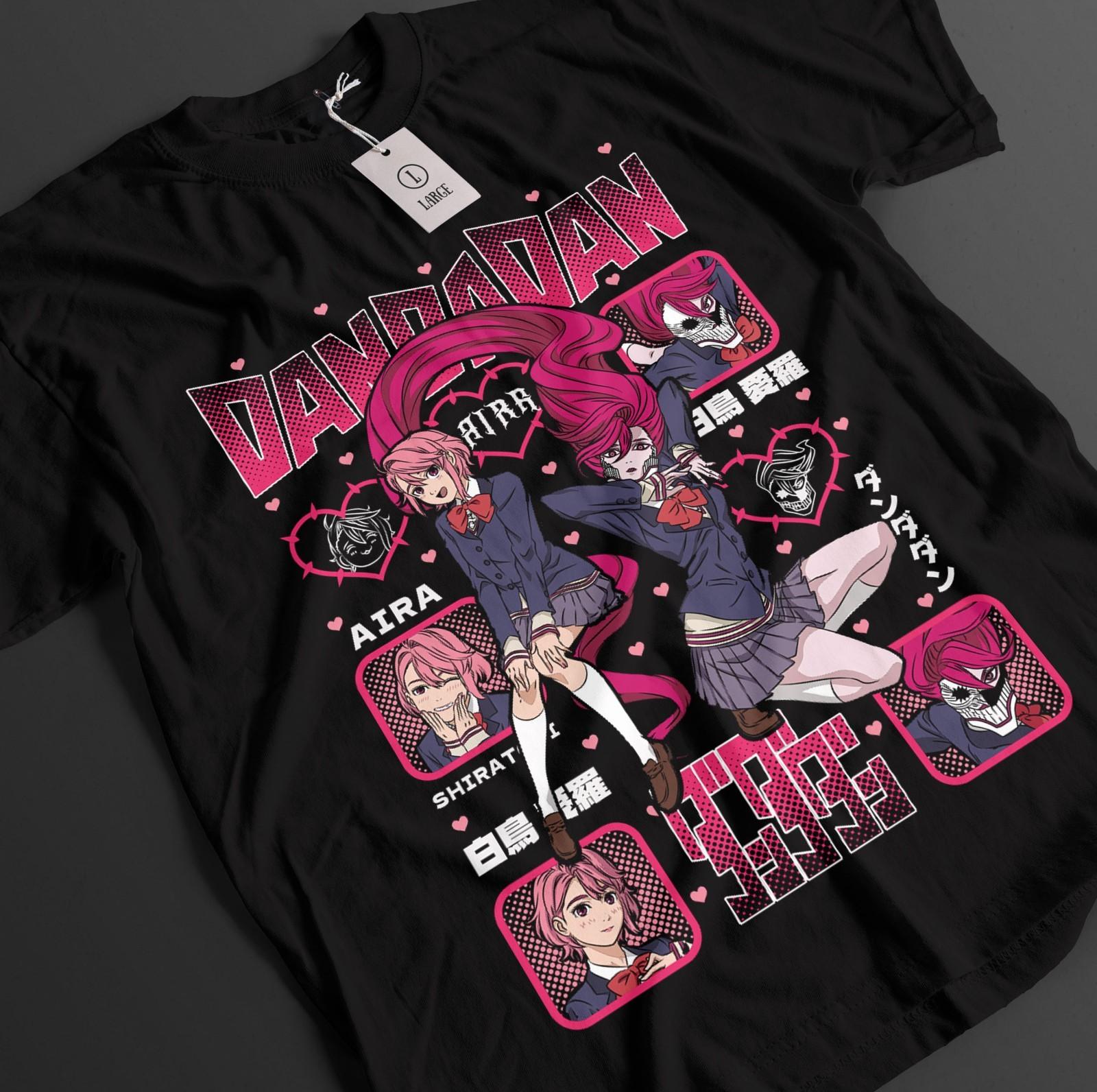 

Dandadan T-Shirt Mens Womens Tees Top Okarun Shirt Momo Seiko Ayase Top Aira Turbo Granny Unisex Tee S