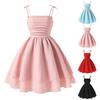 Children's Wear In Summer Cuhk Child Bow Sling Princess Fashion Dress
