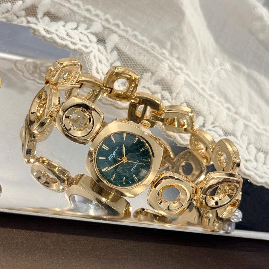 Women Irregular Shaped Bracelet Watch Square Wristwatch