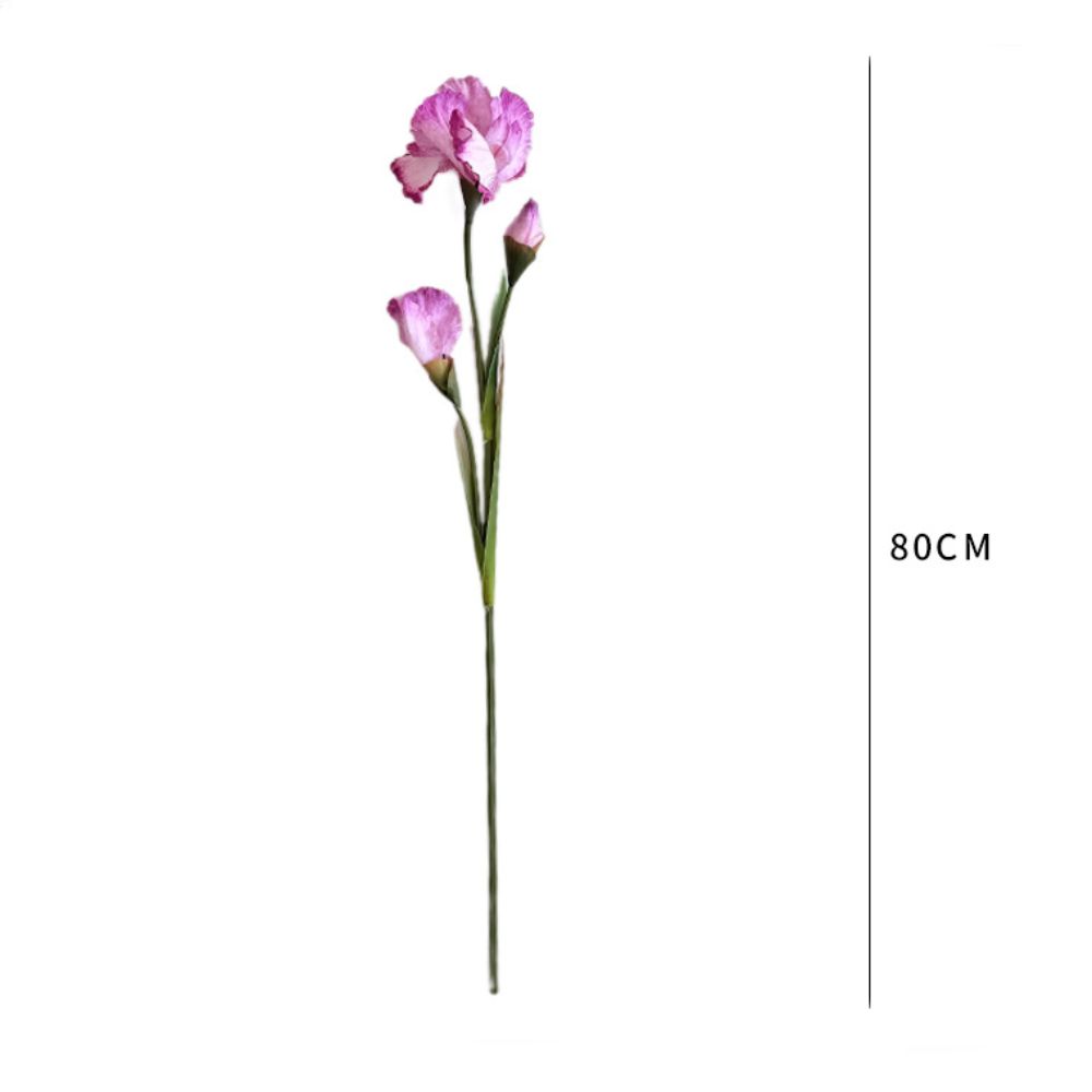 DIY Zubehör Künstlicher Irisblütenzweig 80cm Kunstblume Heimdekoration
