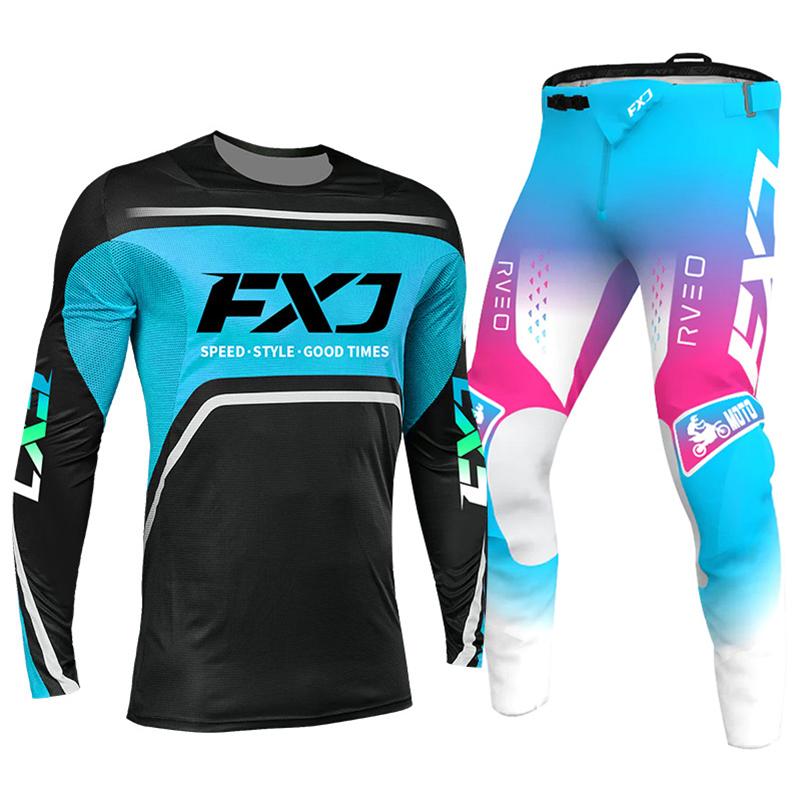 Motocross-Ausrüstungsset für Kinder 4 5 6 7 8 9 10 11 12 13 Jahre Jugend Kind Motorrad Junge Mädchen Jersey Hose Kits Rennanzug Offroad Enduro MX MTB