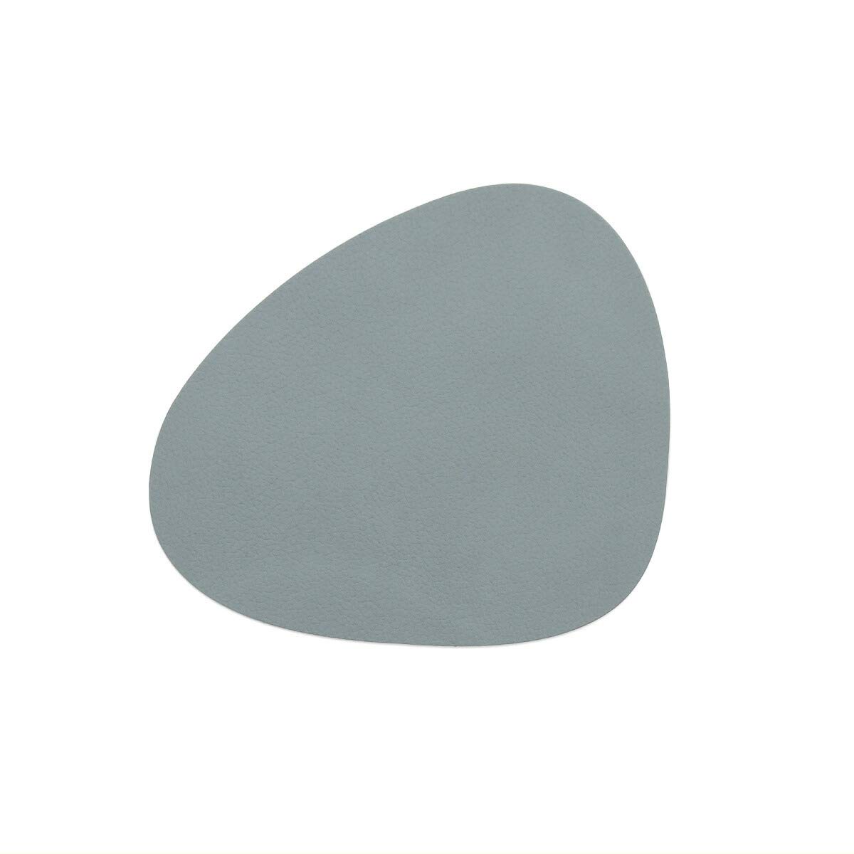 

LINDDNA Coaster Glass Curve Light Mat, Nupo, Blue, 8-Piece Set, 982495-CN