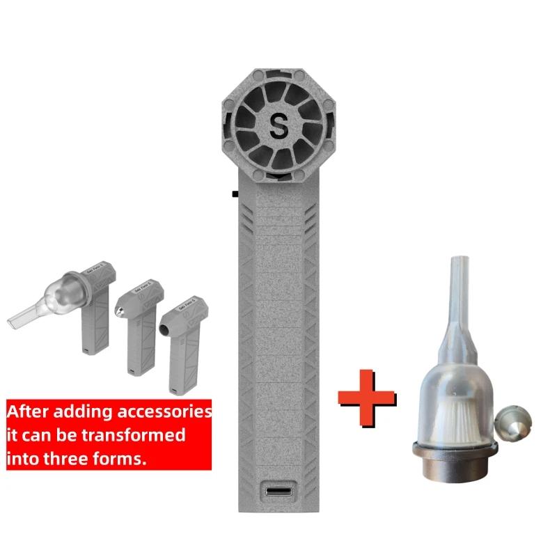 Multi-purpose Mini Turbo Jet Fan 110,000 RPM Portable Powerful Blower High-Performance Brushless Motor High Speed Ducted Fan