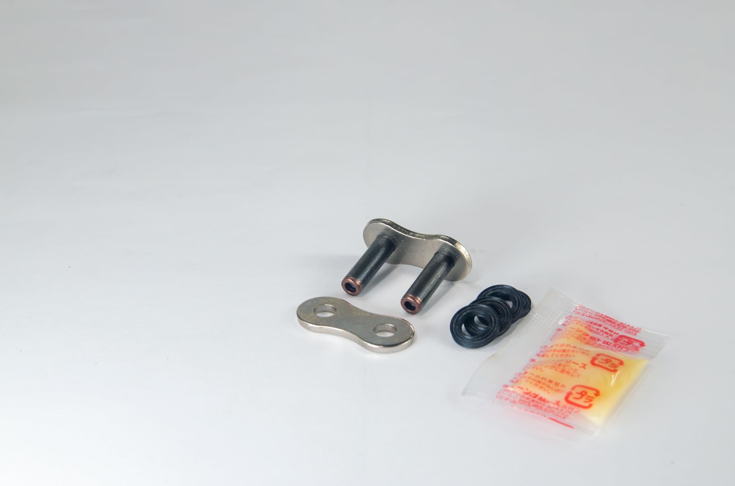 RK Motorcycle Chain SILVER SV520XRE CLF caulking joint серебряный