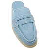 ZARA Comfortable Minimalist Anti-Rubbing Open-Toe Slippers Women slippers Blue 5817210017