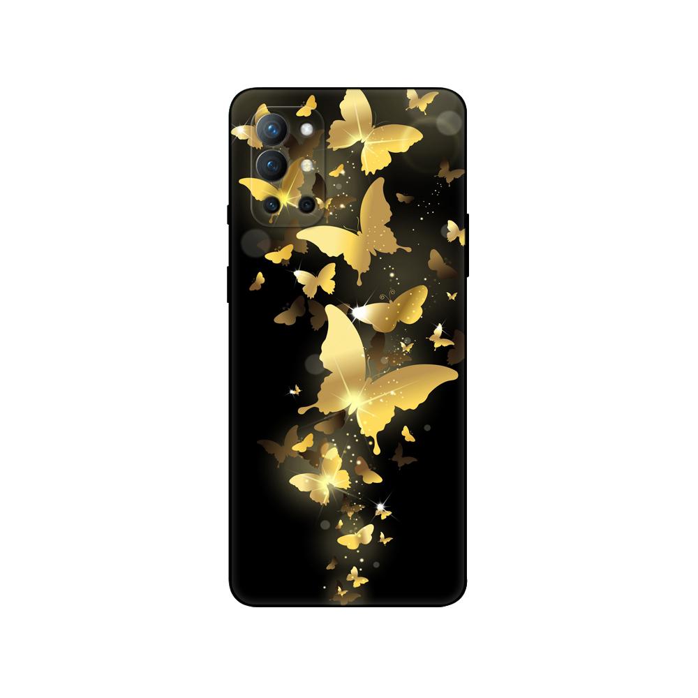 Pro OnePlus 9 Pouzdro Pro OnePlus 9 Pro Pouzdro Pro OnePlus 9R Pouzdro Silikonový zadní kryt na telefon One Plus 9 EU/NA R 9Pro 5G černé tpu pouzdro