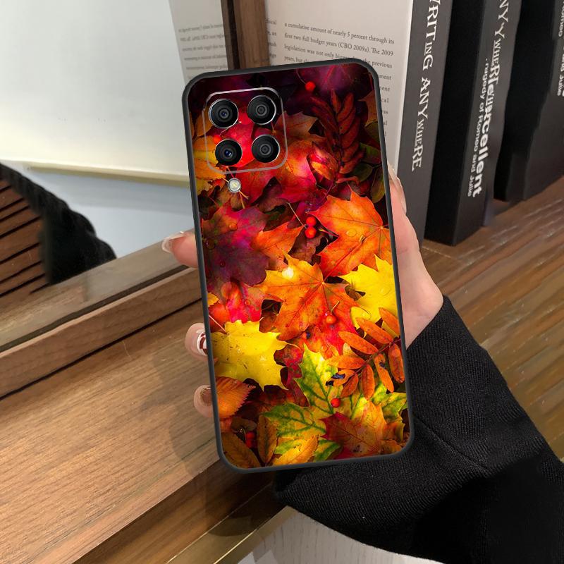 Colorful Leaves Case For Samsung Galaxy M13 M53 M51 M31 M11 M14 M34 M54 M12 M32 M52 M16 M36 M56 M15 M35 M55
