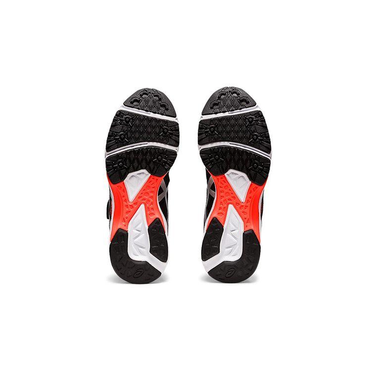 Asics Lazerbeam RG-MG Fitness Test Durable Low-Top Kids Running Shoes Kids Running Shoes Black Orange 1154A132-002