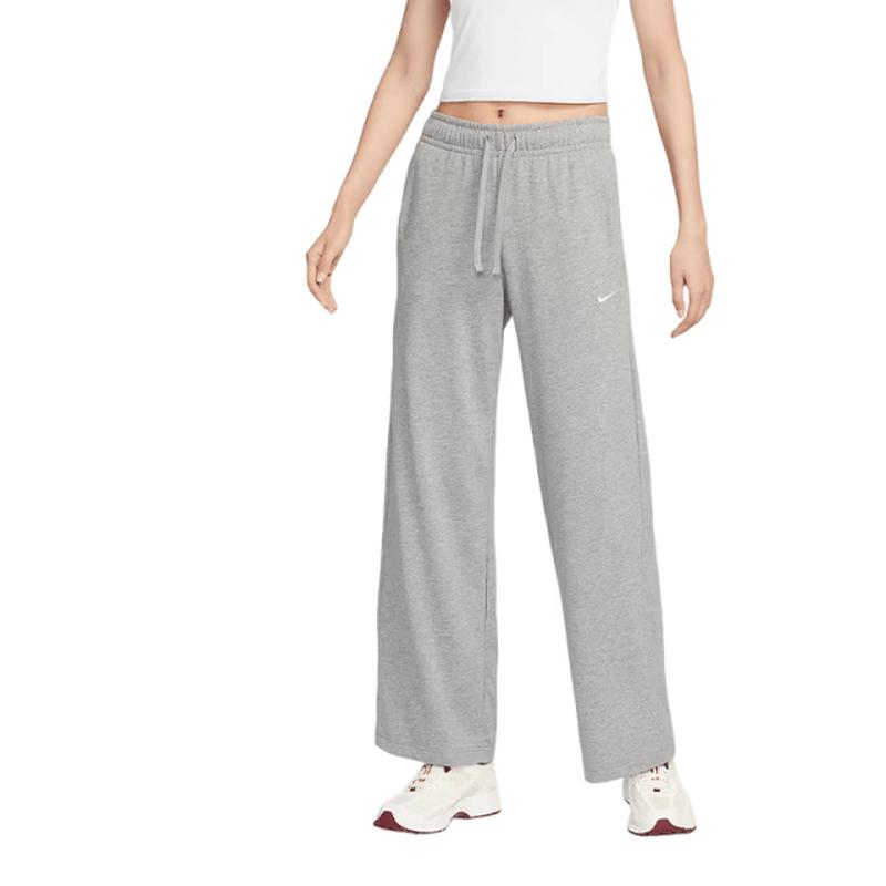 Nike Women s Mid-Rise Wide-Leg Knit Sweatpants L